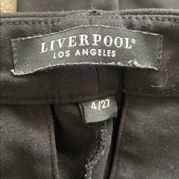 Liverpool Los Angeles 2 pairs size 27/4 grey and black pairs pants - Picture 3 of 10